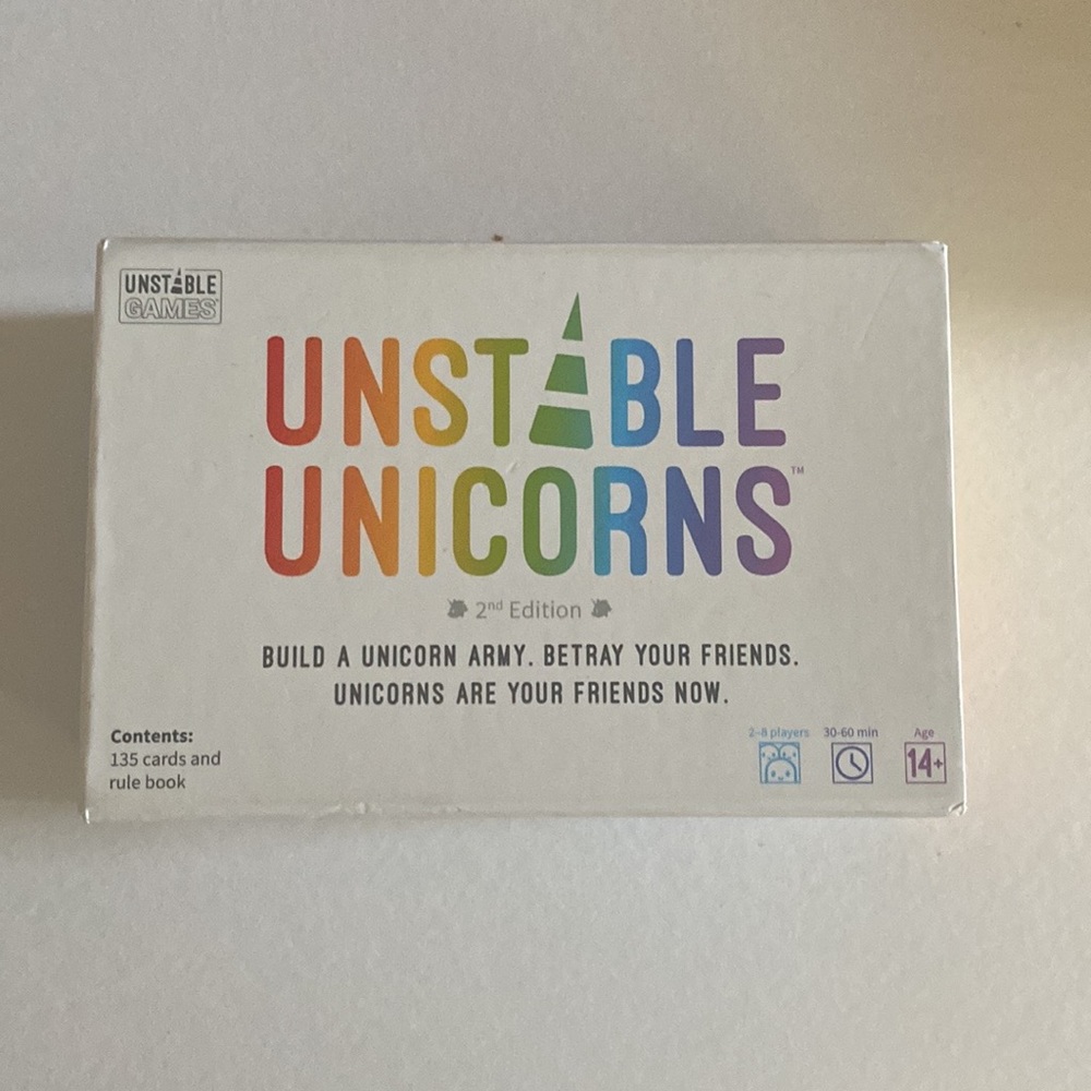 Unstable Unicorns NWOT